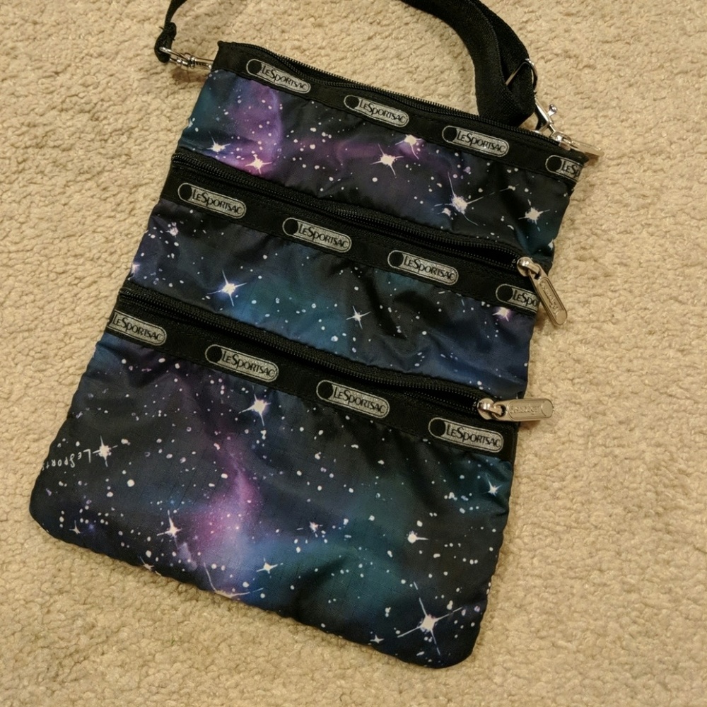 LeSportsac galaxy crossbody bag